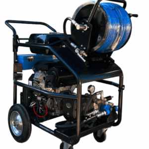 High Pressure Sewer/Drain Jetter Cleaner (Heavy Duty 370bar/22 Litres per minute)